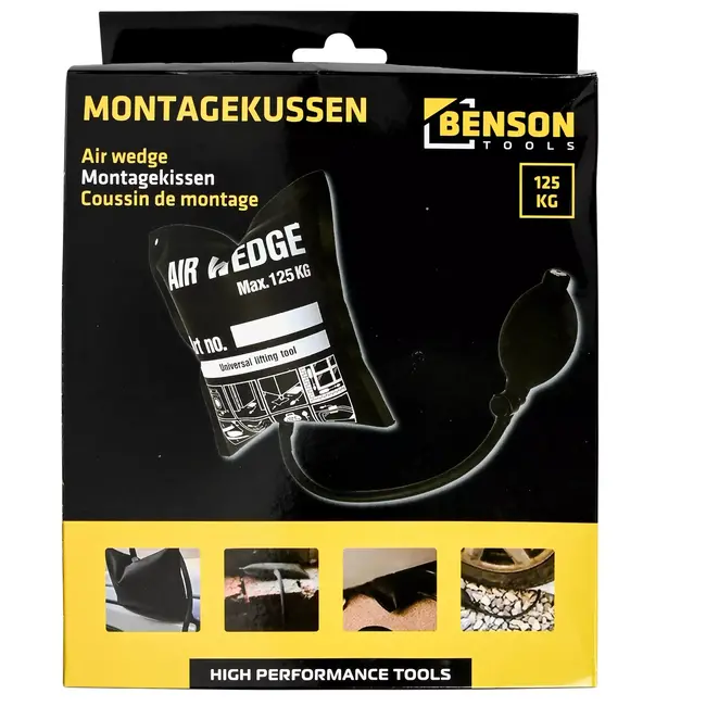 Benson Montagekussen - Heffen, Stellen & Klemmen - Compact & Krachtig - 16x15 cm