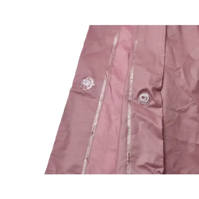 Benson Duurzame regenponcho - lichtgewicht - verstelbare capuchon - bruin