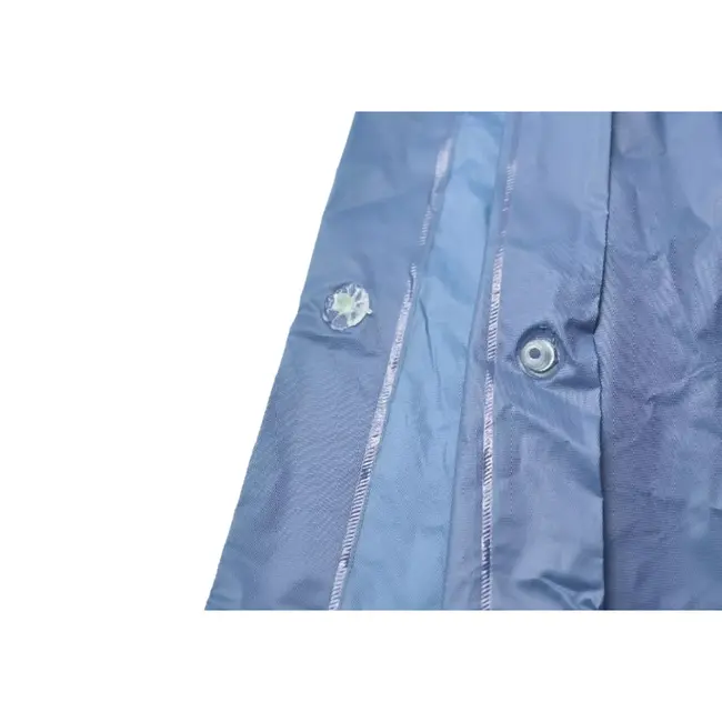 Benson Duurzame regenponcho - lichtgewicht - verstelbare capuchon - blauw