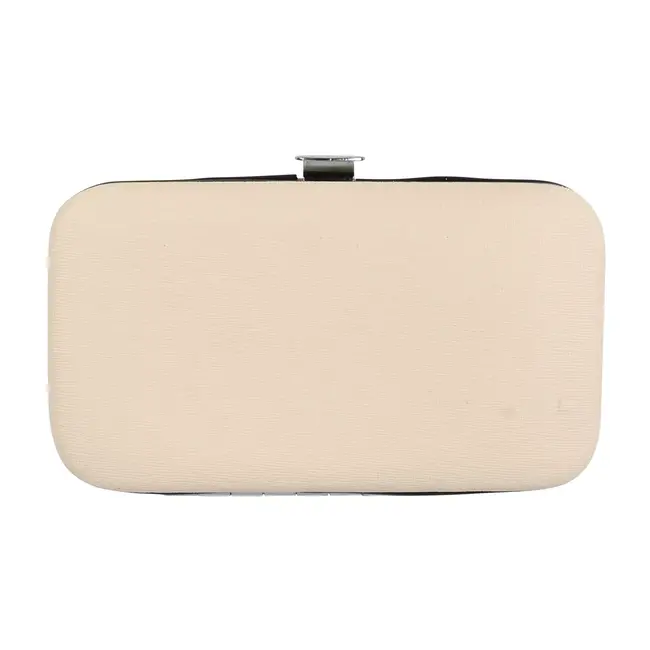 Benson 7-delige manicureset - stijlvol etui - roestvrijstaal - ideaal voor onderweg