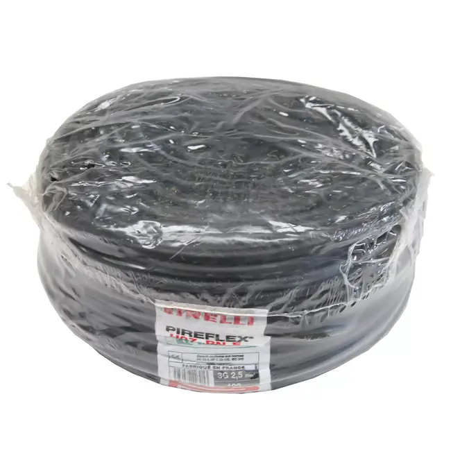 Benson Stroomkabel - Neopreen - 3 x 2.5 mm² - 100 meter - Weerbestendig