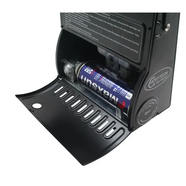 Hofftech 2-in-1 draagbare gasheater en kooktoestel - ideaal voor camping en werkplaats