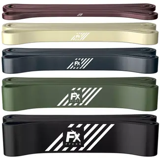 Benson 5-delige weerstandsbanden set - variabele intensiteit - kracht en flexibiliteit - premium kwaliteit