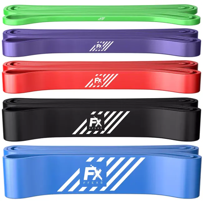 Benson Weerstandsbanden set - 5-delig - Mix van weerstanden - Voor kracht en flexibiliteit - Thuis en sportschool