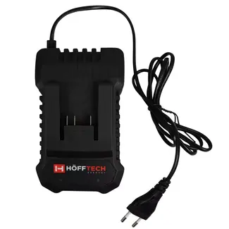 Hofftech Oplader 20V 2000 mAh - Snel en Efficiënt - Voor Slijpmachine, Kettingzaag en Hogedrukreiniger