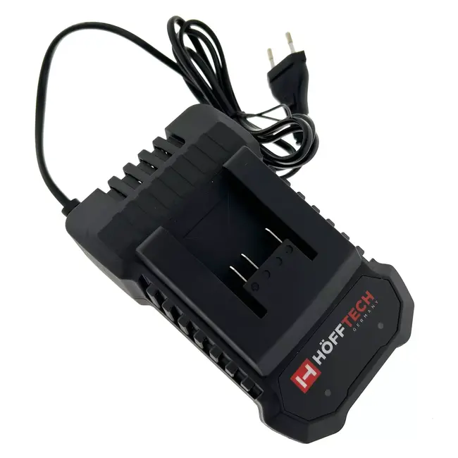 Hofftech Oplader 20V 2000 mAh - Snel en Efficiënt - Voor Slijpmachine, Kettingzaag en Hogedrukreiniger