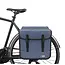 Lastpak Dubbele fietstas - waterafstotend canvas - 35 liter - blauw