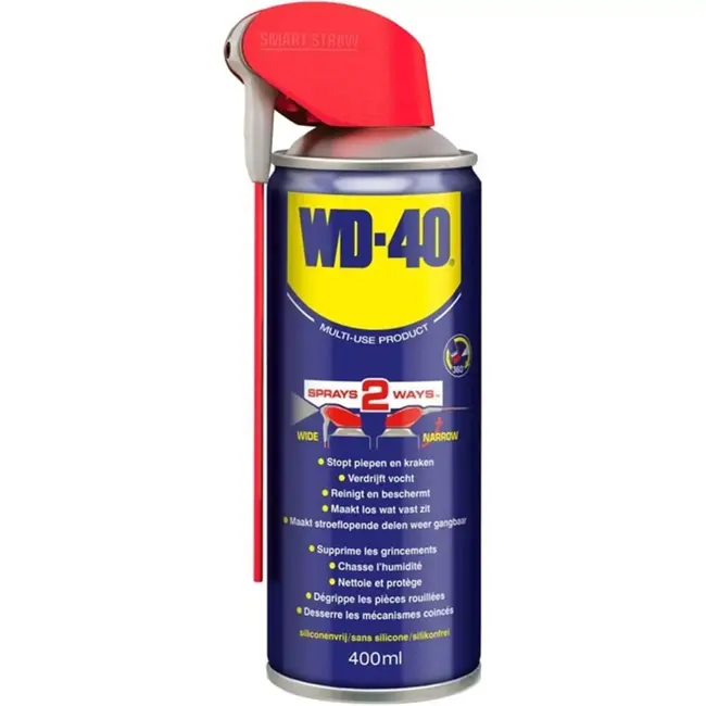 WD40 Kruipolie met Smart Straw - Nauwkeurige Spray - 400 ml