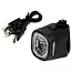 Benson USB-oplaadbare LED-fietslamp - wit - waterbestendig - 3 verlichtingsmodi