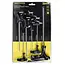 Benson Inbus T-sleutelset - 6-delig - Chroom vanadium staal - T-handgreep - Diverse maten
