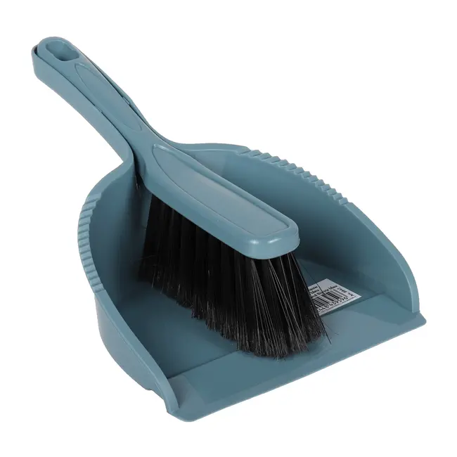 Talen Tools Mini Stoffer en Blik in Blauw - Snel Schoonmaken