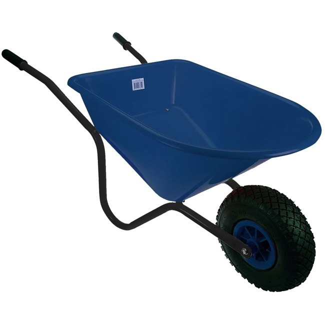 Talen Tools Kinderkruiwagen blauw/zwart metaal/kunststof
