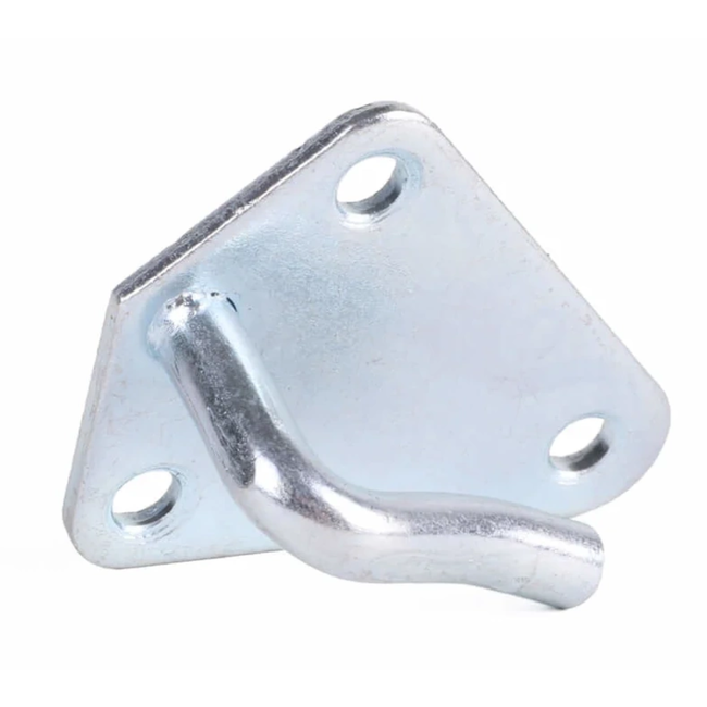 Benson Metaal touwhaak - 40 x 45 mm - ideaal voor aanhangwagennetten en elastieken