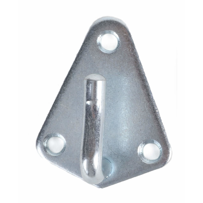 Benson Metaal touwhaak - 40 x 45 mm - ideaal voor aanhangwagennetten en elastieken