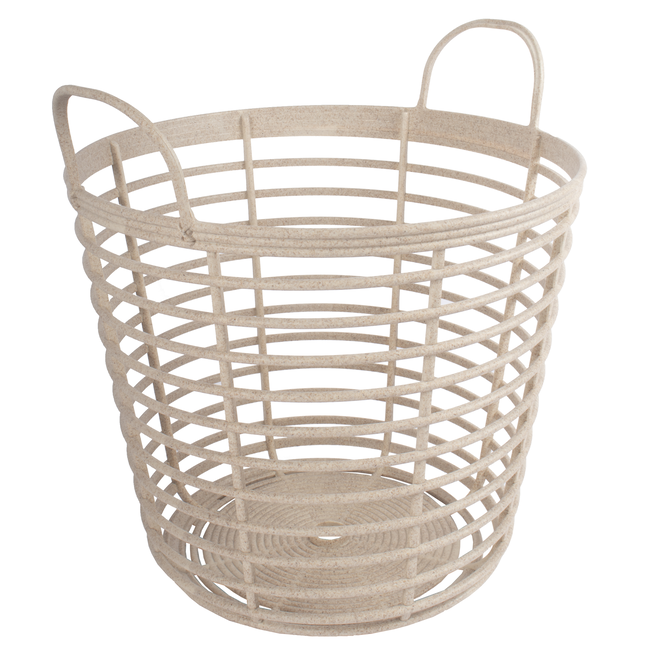 Talen Tools Mand Eco 25L Crème Hout/PP - Compact en Stijlvol