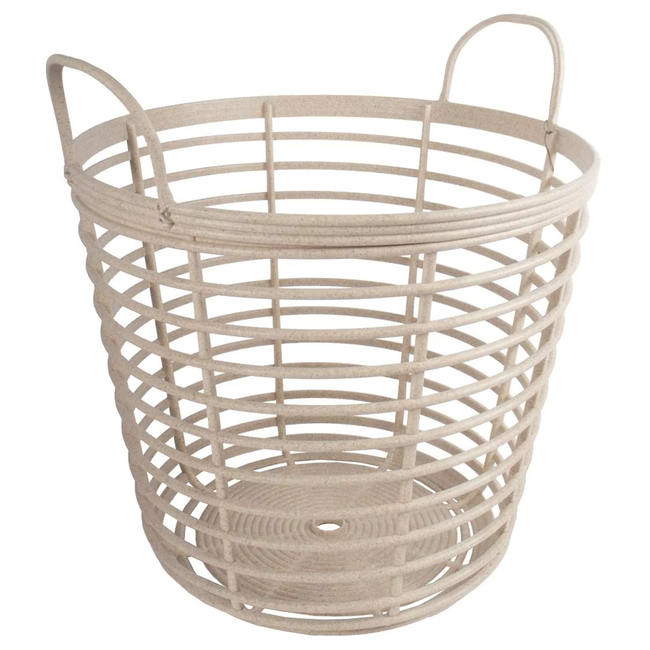 Talen Tools Mand Eco 40L Crème Hout/PP - Robuust en Stijlvol