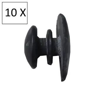 Gripline Knoppen Kort Kniebeschermer 10 stuks - Maximale Flexibiliteit