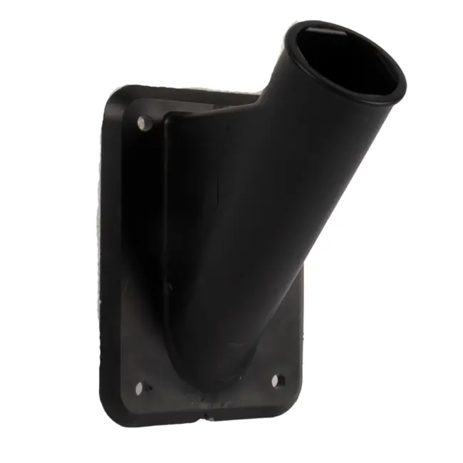 Talen Tools Vlaggenstokhouder Kunststof Zwart - Perfect voor 30mm Stokken