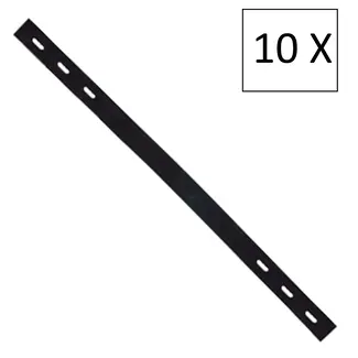 Gripline Rubber Riem 320 mm - Perfecte Vervanging voor Kniebeschermers - 10 Stuks