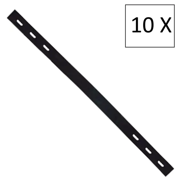 Gripline Rubber Riem 320 mm - Perfecte Vervanging voor Kniebeschermers - 10 Stuks