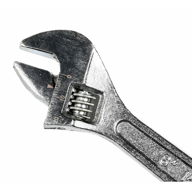 Benson Verstelbare moersleutel - chroom-vanadium staal - 15 cm - schaalverdeling