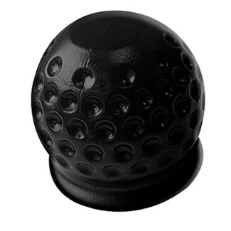 ProPlus Trekhaakdop - Golfbalontwerp - Zwart - Kunststof - 6 cm Diameter