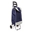 Benson Boodschappentrolley - waterdicht - opvouwbaar - 40 liter - blauw