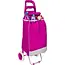 Benson Boodschappentrolley - Opvouwbaar - Waterdicht - 40 liter - Roze