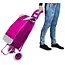 Benson Boodschappentrolley - Opvouwbaar - Waterdicht - 40 liter - Roze