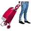 Benson Boodschappentrolley - Waterdicht - Opvouwbaar - 40L - Rood - 96x34x21 cm