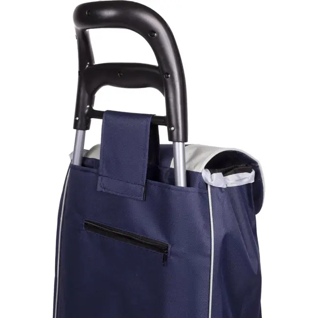 Benson Boodschappentrolley - waterdicht - opvouwbaar - 40 liter - blauw