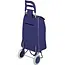 Benson Boodschappentrolley - waterdicht - opvouwbaar - 40 liter - blauw
