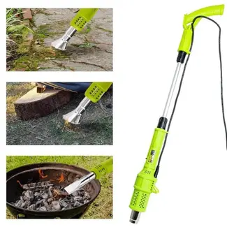 Kinzo Elektrische onkruidbrander - 3-in-1 functie - 2000W - ergonomisch - groen/grijs - 106 cm