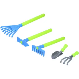 Kinzo 5-delige kindertuingereedschap set - educatief en duurzaam - stimuleert creativiteit en leren Kinzo 5-delige kindertuingereedschap set - educatief en duurzaam - stimuleert creativiteit en leren