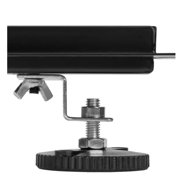 REA Zwarte douchegoot - 90 cm - Roestvrij staal - Nano Flex coating - 360 graden draaibare sifon