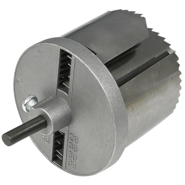 Benson 7-delige gatenzaag set - Ø 26-63 mm - extra gehard staal - snelspan-inzetzaagbladen