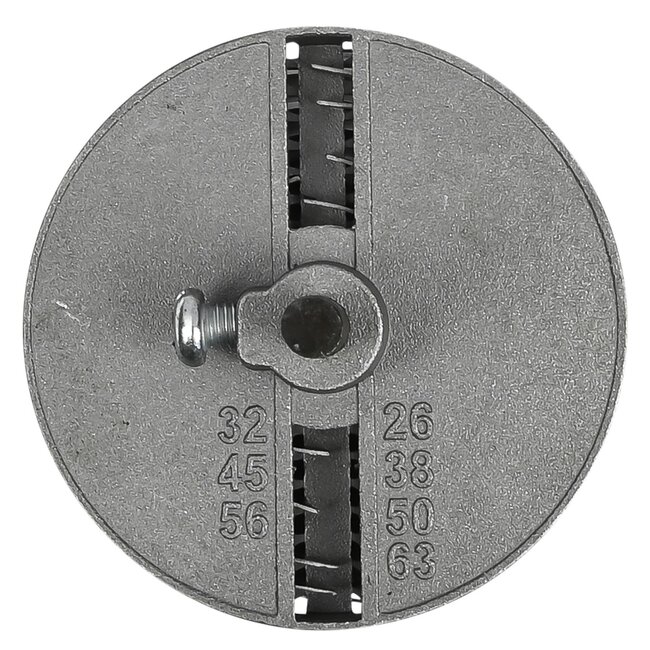 Benson 7-delige gatenzaag set - Ø 26-63 mm - extra gehard staal - snelspan-inzetzaagbladen