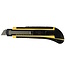 Benson Stanleymes - Afbreekmes - 18 mm - Geel - Inclusief 3 extra mesjes