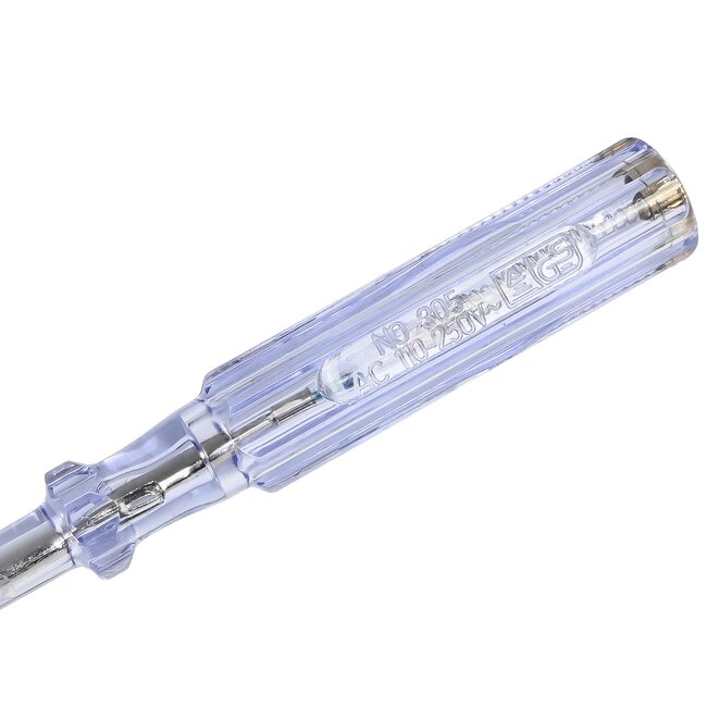 Hofftech Schroevendraaier Spanningstester - Geïsoleerd - 220/250V - 19 cm - Met Clip