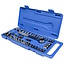 Benson 40-delige doppendoos - metrisch en inch - verchroomde zeskant doppen - compact
