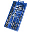 Benson 20-delige metrische tapset - M3 t/m M12 - hoogwaardig ijzer - inclusief tapsleutel en houder