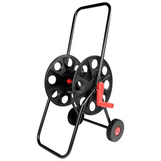 Benson Tuinslanghaspel - Haspelwagen - 45 meter - Anti-kink - Verrijdbaar - Metalen frame Benson Tuinslanghaspel - Haspelwagen - 45 meter - Anti-kink - Verrijdbaar - Metalen frame