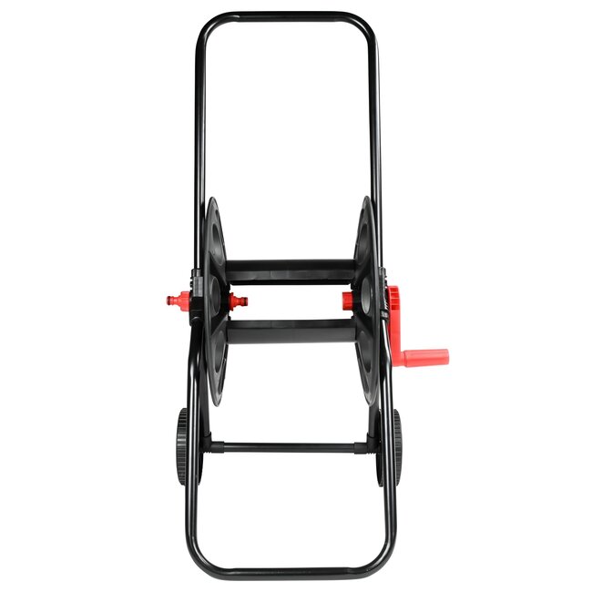 Benson Tuinslanghaspel - Haspelwagen - 45 meter - Anti-kink - Verrijdbaar - Metalen frame