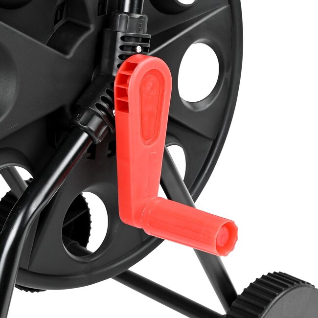 Benson Tuinslanghaspel - Haspelwagen - 45 meter - Anti-kink - Verrijdbaar - Metalen frame