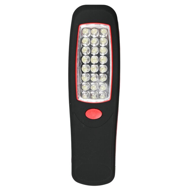 Hofftech Looplamp - 24 LED's - Magnetische houder - 360° draaibare haak - Spatwaterdicht