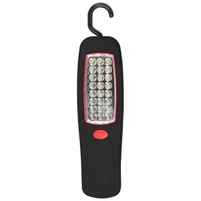 Hofftech Looplamp - 24 LED's - Magnetische houder - 360° draaibare haak - Spatwaterdicht