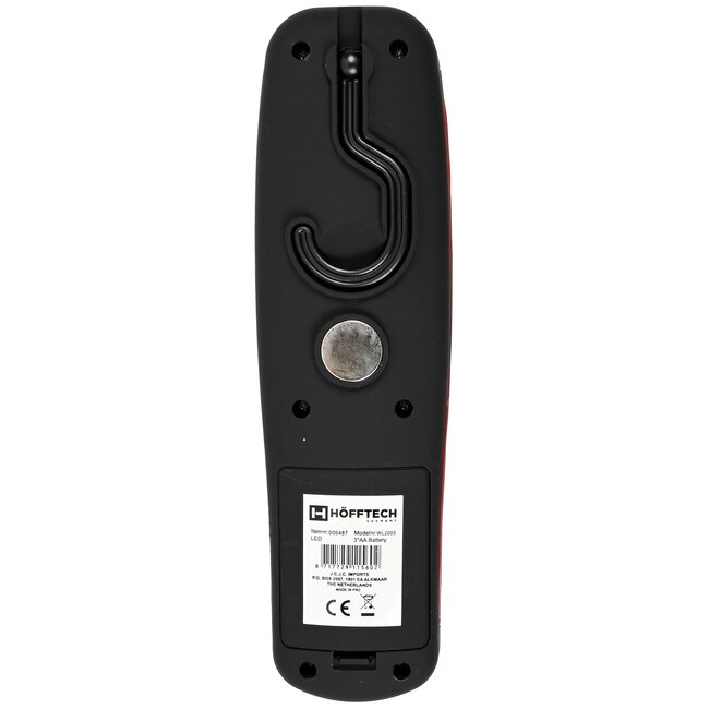 Hofftech Looplamp - 24 LED's - Magnetische houder - 360° draaibare haak - Spatwaterdicht