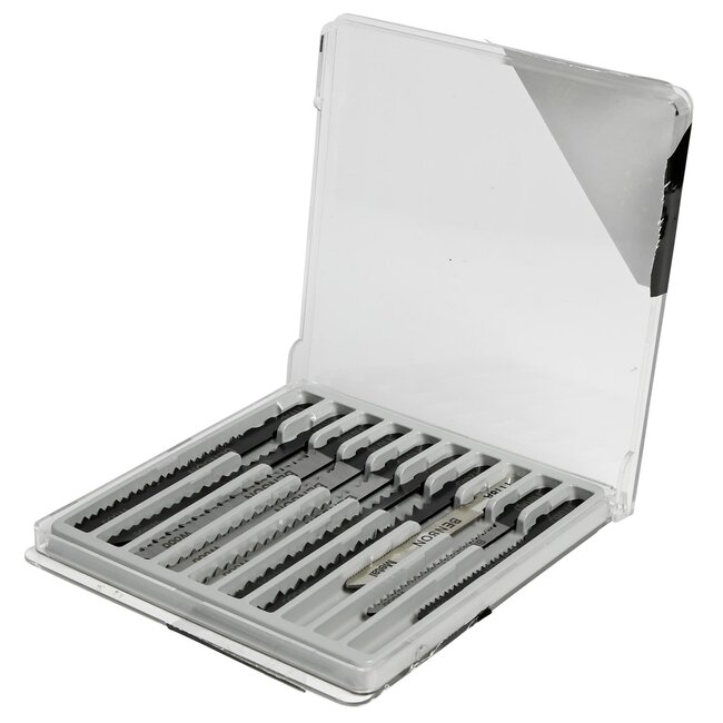 Benson Universele decoupeerzaagbladen - T-schacht - hout en metaal - 10-delig