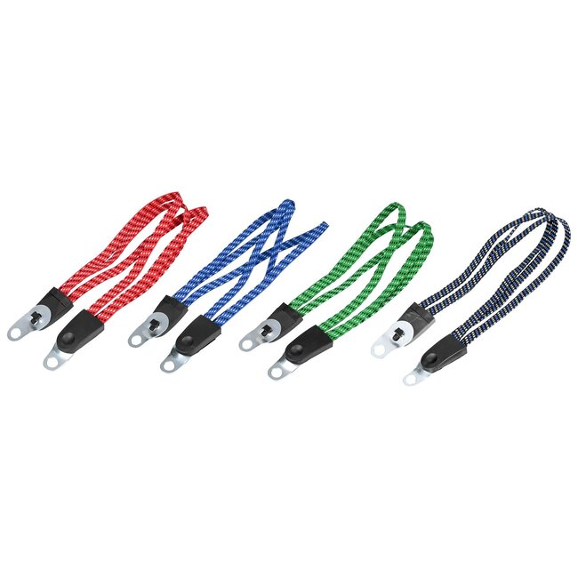Benson Snelbinder - Elastische Banden - Duurzaam Kunststof - 60 cm - Mix kleur