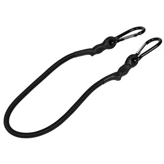 Benson Elastiek 60 cm - Karabijnhaak - 40 kg trekkracht - Universeel gebruik
